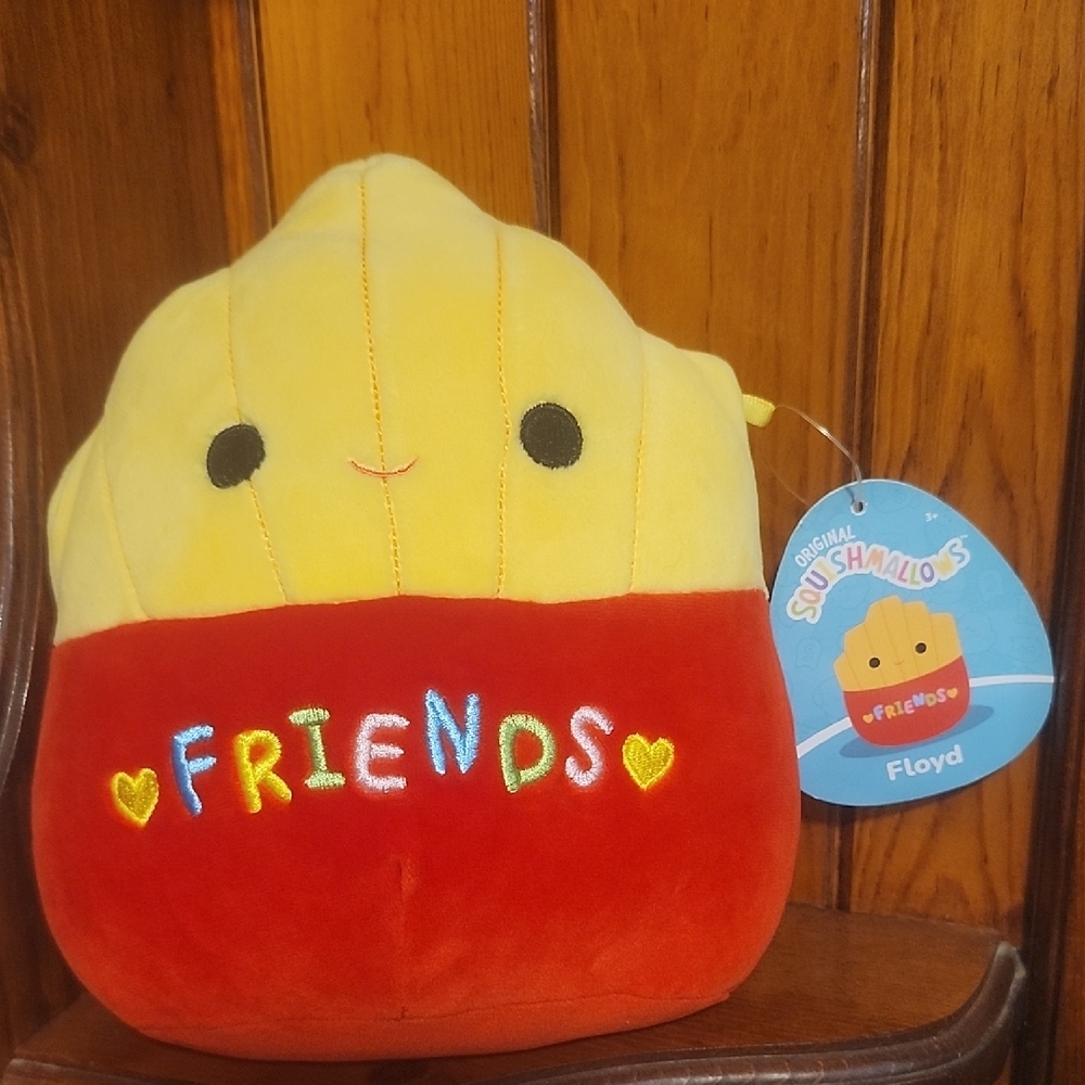 Squishmallows Floyd The French Fry Friends 8 Inches NWT
